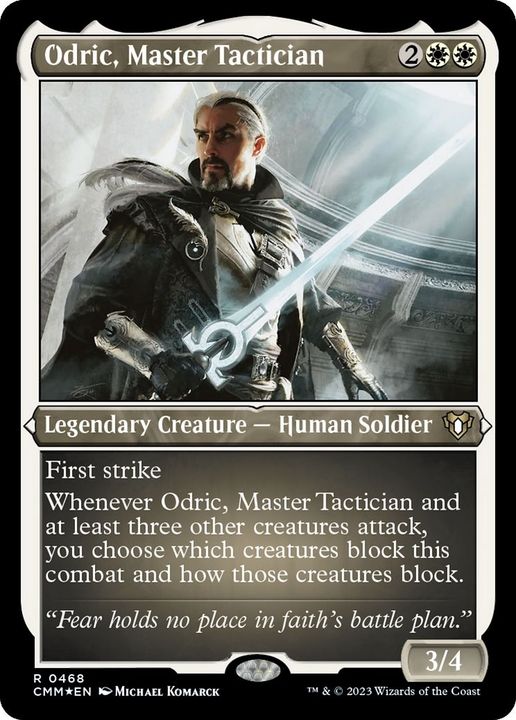 Odric, Master Tactician in the group Magic the Gathering / Types / Creatures / Human at Proxyprinters.com (43187)