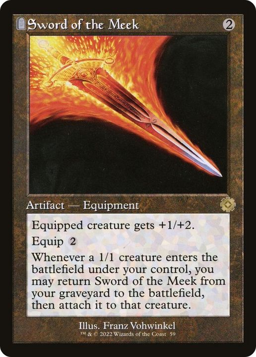 Sword of the Meek in the group Magic the Gathering / Types / Artifacts / Artifact at Proxyprinters.com (43197)