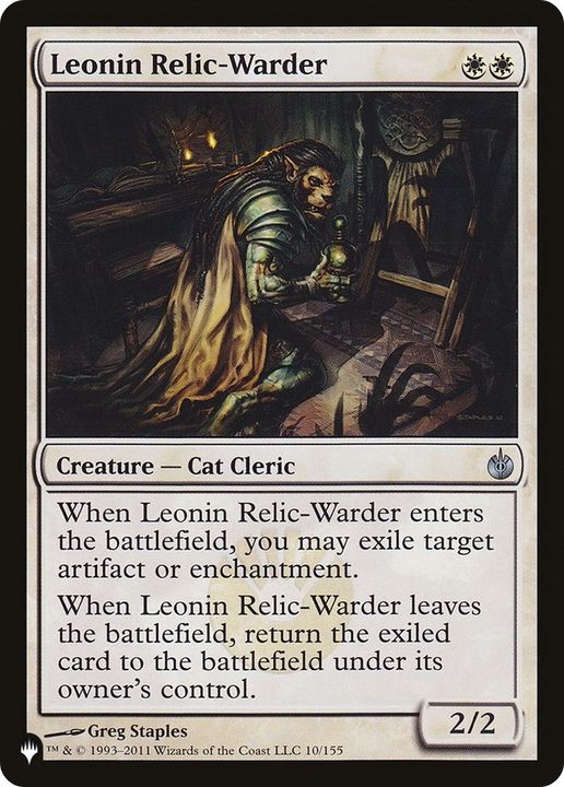 Leonin Relic-Warder in the group Singles at Proxyprinters.com (43210)