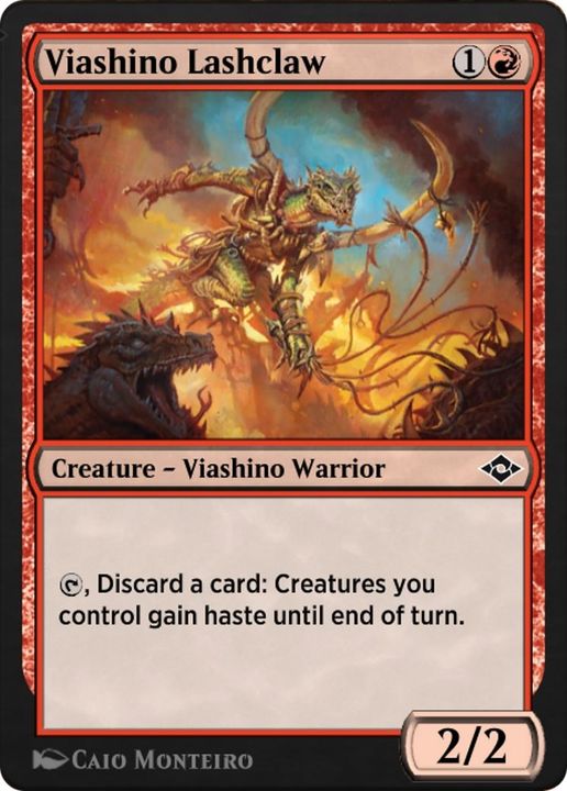 Viashino Lashclaw in the group Magic the Gathering / Types / Creatures / Warrior at Proxyprinters.com (43214)