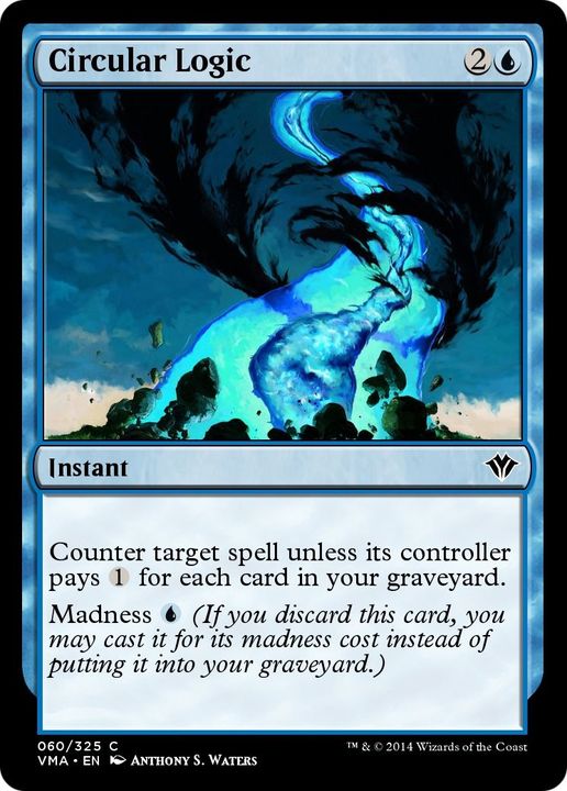 Circular Logic in the group Magic the Gathering / Types / Colors / Blue at Proxyprinters.com (43238)