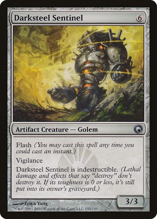 Darksteel Sentinel in the group Magic the Gathering / Sets / Scars of Mirrodin at Proxyprinters.com (43249)