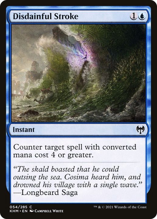 Disdainful Stroke in the group Magic the Gathering / Types / Colors / Blue at Proxyprinters.com (43253)