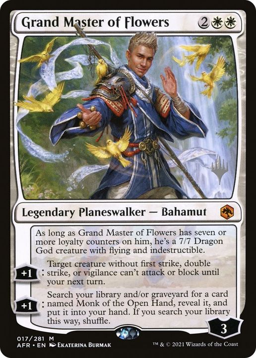 Grand Master of Flowers in the group Magic the Gathering / Types / Colors / White at Proxyprinters.com (4328)