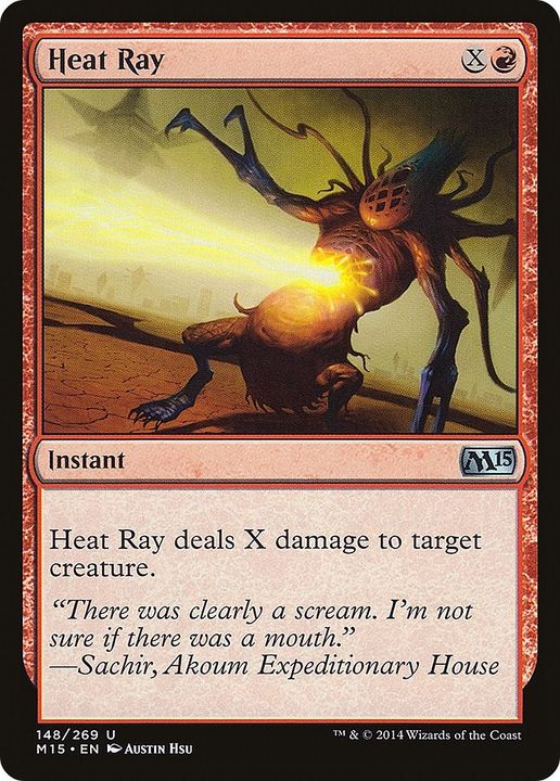 Heat Ray in the group Magic the Gathering / Types / Colors / Red at Proxyprinters.com (43284)