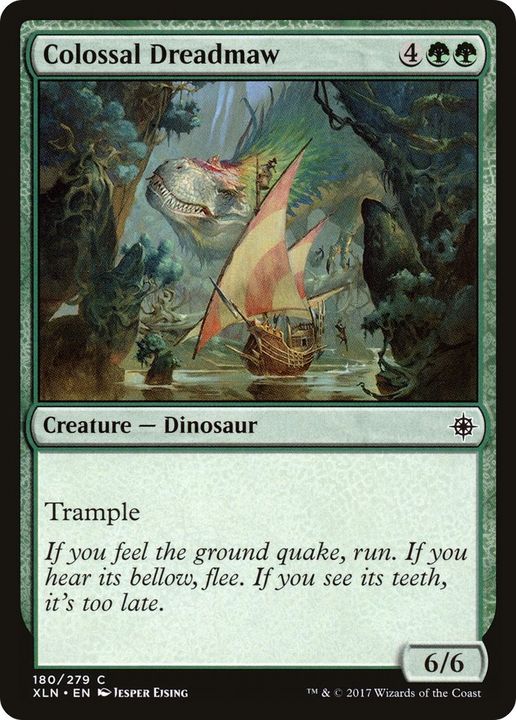 Colossal Dreadmaw in the group Magic the Gathering / Sets / Ixalan at Proxyprinters.com (43289)