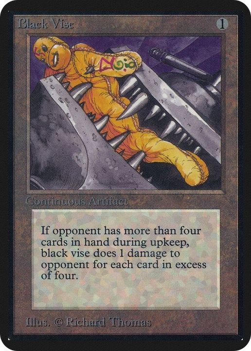 Black Vise in the group Magic the Gathering / Types / Artifacts / Artifact at Proxyprinters.com (43290)