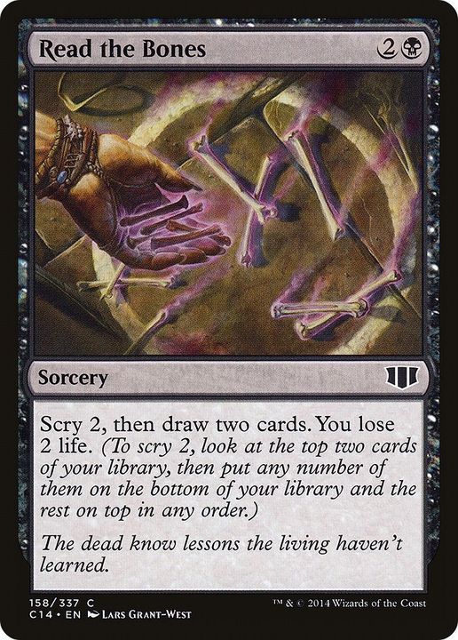 Read the Bones in the group Magic the Gathering / Sets / Commander 2014 at Proxyprinters.com (43297)