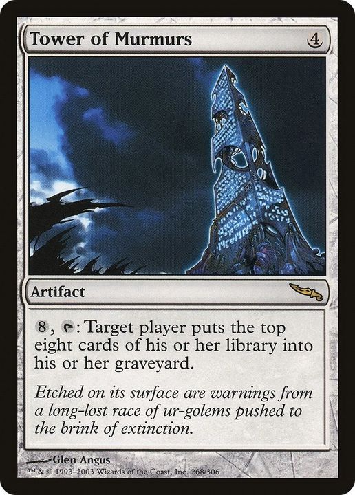 Tower of Murmurs in the group Magic the Gathering / Types / Artifacts / Artifact at Proxyprinters.com (43311)