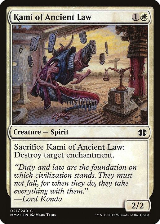 Kami of Ancient Law in the group Singles at Proxyprinters.com (43326)