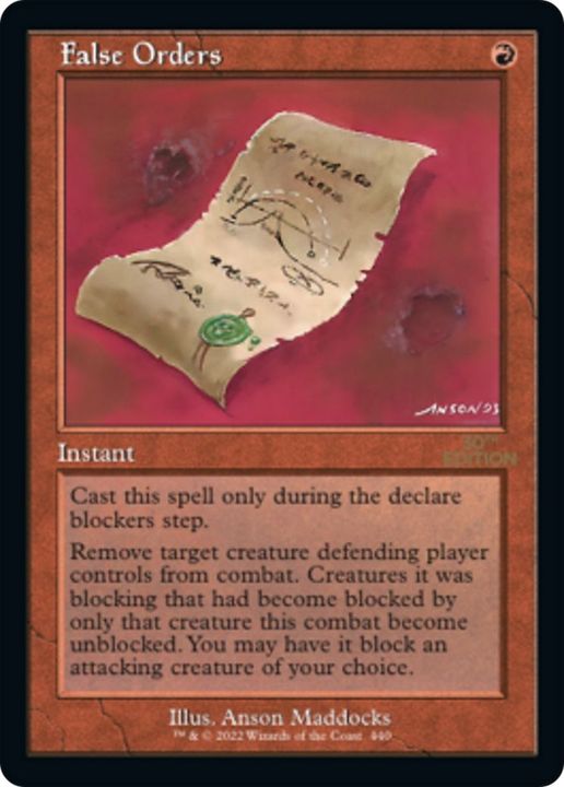 False Orders in the group Magic the Gathering / Types / Colors / Red at Proxyprinters.com (43331)