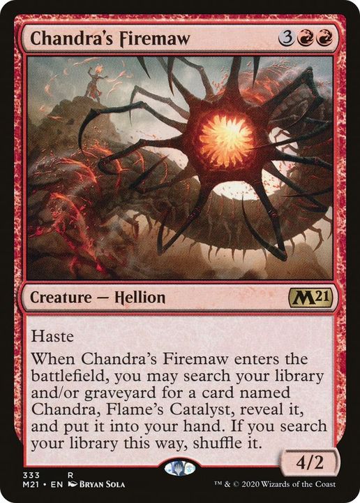 Chandra's Firemaw in the group Advanced search at Proxyprinters.com (43340)