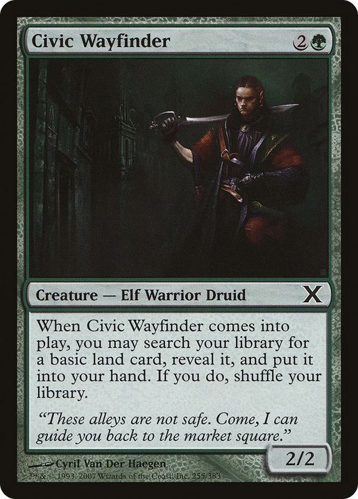 Civic Wayfinder in the group Magic the Gathering / Types / Creatures / Warrior at Proxyprinters.com (43343)