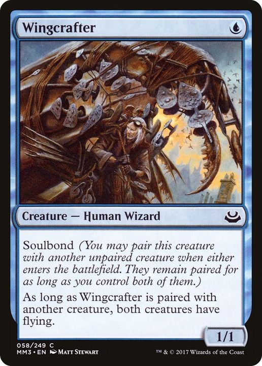 Wingcrafter in the group Magic the Gathering / Types / Creatures / Wizard at Proxyprinters.com (4335)