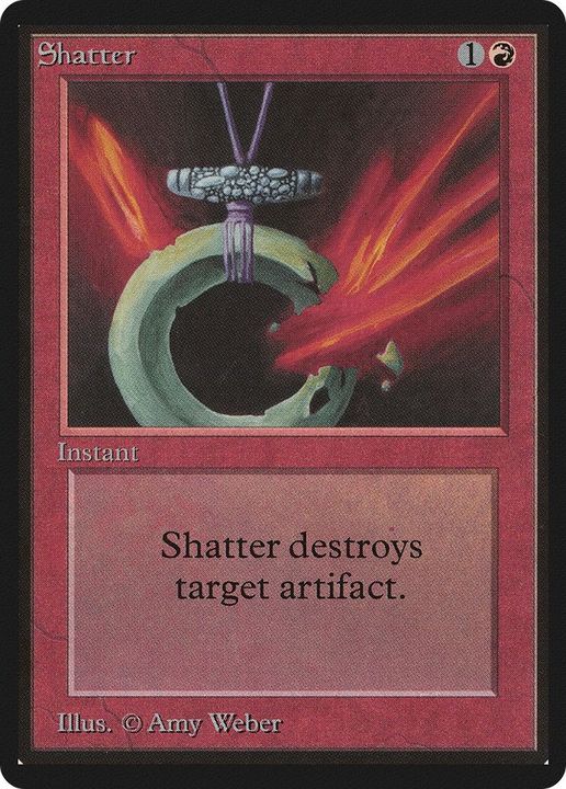 Shatter in the group Magic the Gathering / Types / Colors / Red at Proxyprinters.com (43359)