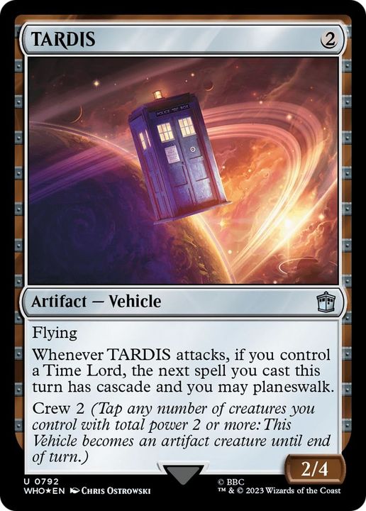 TARDIS in the group Magic the Gathering / Sets / Doctor Who at Proxyprinters.com (43397)