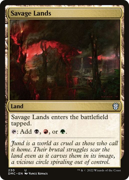 Savage Lands in the group Magic the Gathering / Types / Colors / Colorless at Proxyprinters.com (43398)