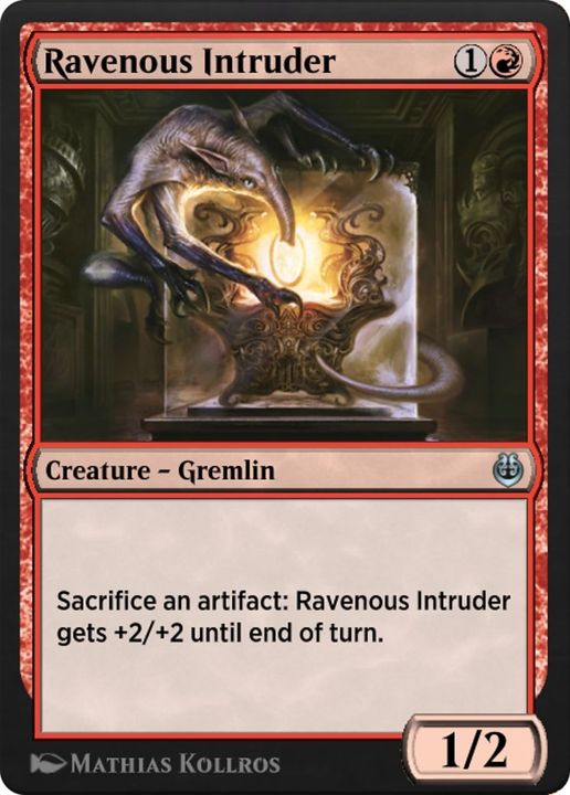 Ravenous Intruder in the group Magic the Gathering / Types / Colors / Red at Proxyprinters.com (43427)