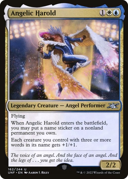 Angelic Harold in the group Magic the Gathering / Types / Colors / Multicolors / U, W at Proxyprinters.com (43438)