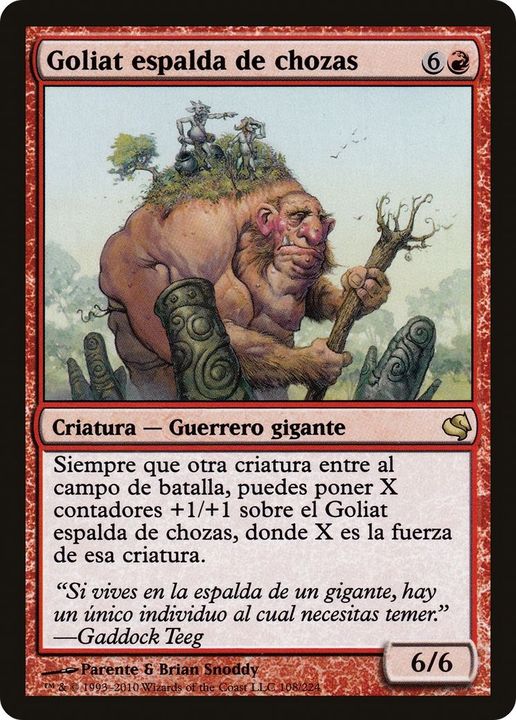 Hamletback Goliath in the group Magic the Gathering / Types / Creatures / Warrior at Proxyprinters.com (4344)