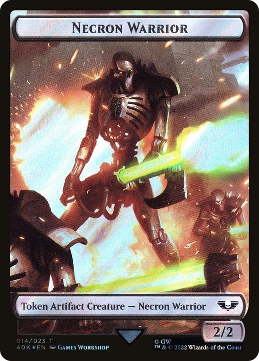 Necron Warrior in the group Magic the Gathering / Types / Creatures / Warrior at Proxyprinters.com (4345)