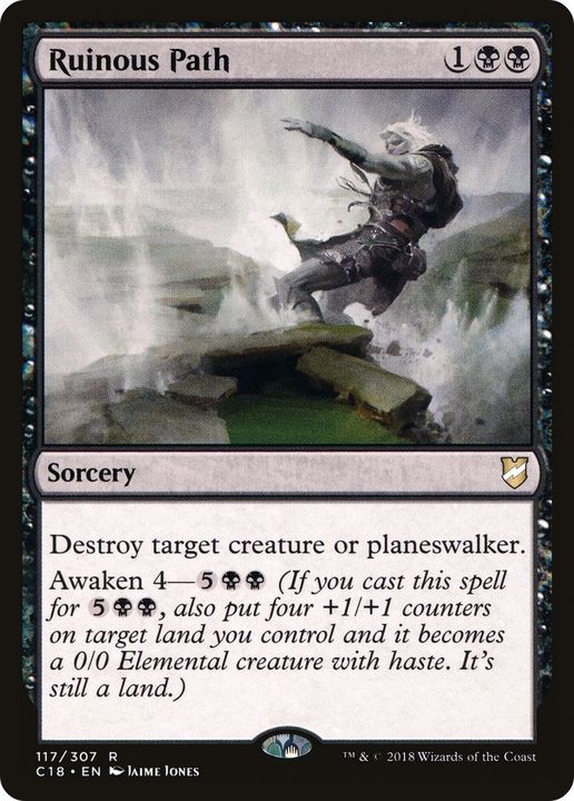 Ruinous Path in the group Magic the Gathering / Sets / Commander 2018 at Proxyprinters.com (43452)