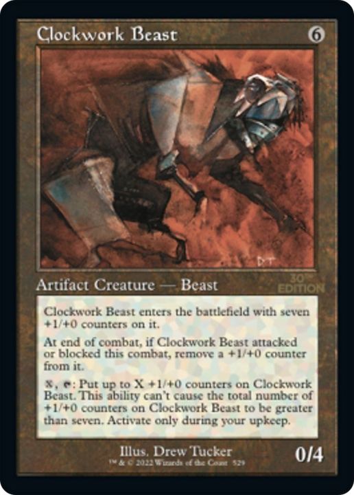 Clockwork Beast in the group Magic the Gathering / Types / Colors / Colorless at Proxyprinters.com (43457)