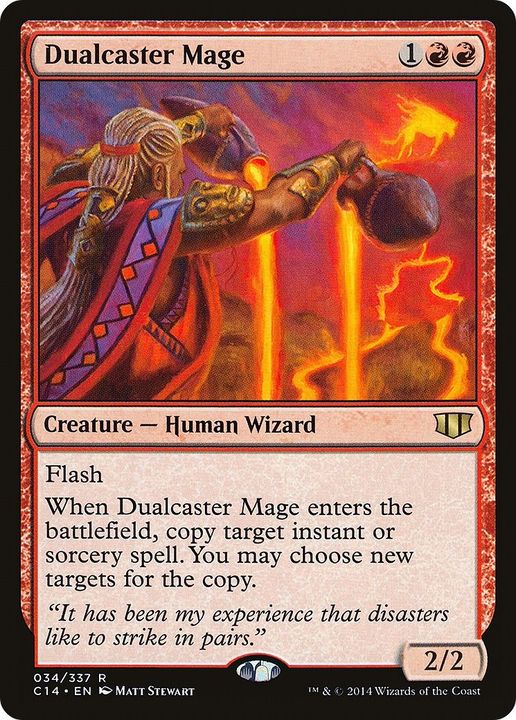 Dualcaster Mage in the group Magic the Gathering / Types / Creatures / Wizard at Proxyprinters.com (4346)