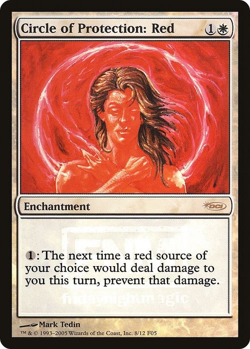 Circle of Protection: Red in the group Magic the Gathering / Types / Enchantment / Enchantment at Proxyprinters.com (43461)