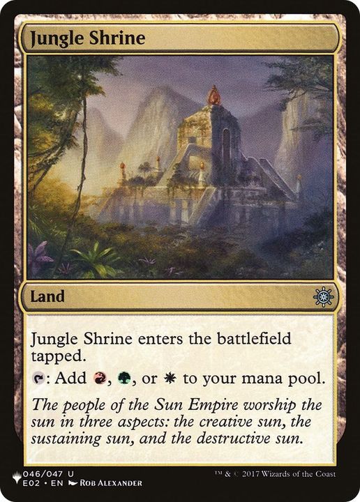 Jungle Shrine in the group Magic the Gathering / Types / Colors / Colorless at Proxyprinters.com (43517)