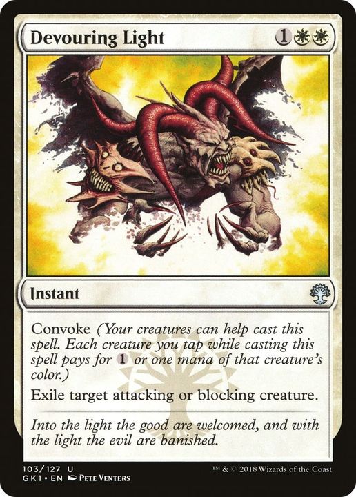 Devouring Light in the group Magic the Gathering / Types / Colors / White at Proxyprinters.com (43522)