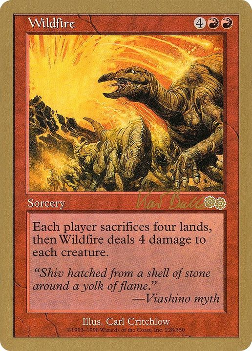 Wildfire in the group Magic the Gathering / Types / Colors / Red at Proxyprinters.com (43529)