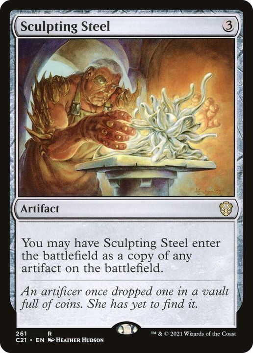 Sculpting Steel in the group Magic the Gathering / Types / Artifacts / Artifact at Proxyprinters.com (43541)