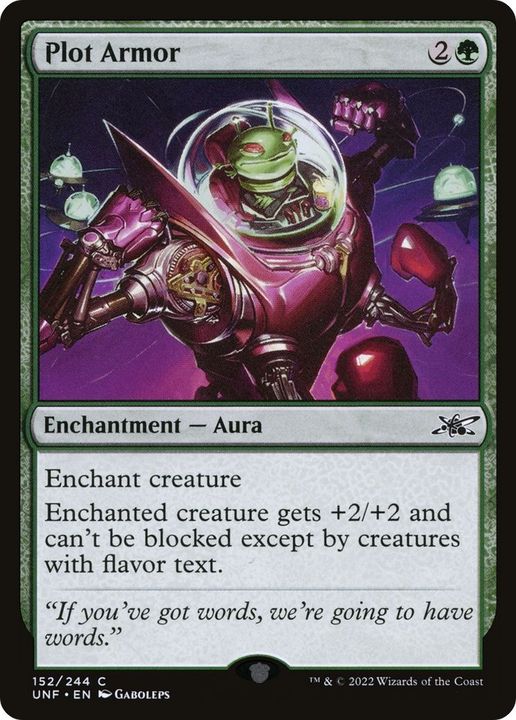 Plot Armor in the group Magic the Gathering / Types / Colors / Green at Proxyprinters.com (43546)