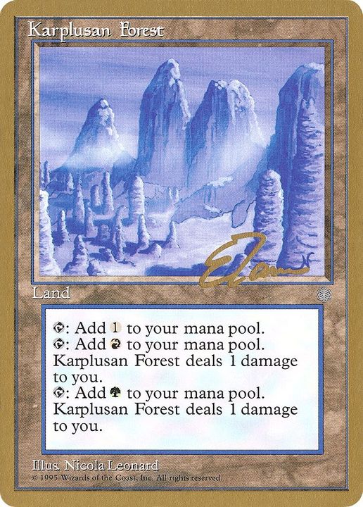 Karplusan Forest in the group Magic the Gathering / Types / Colors / Colorless at Proxyprinters.com (4355)