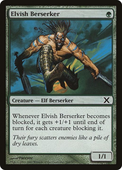 Elvish Berserker in the group Magic the Gathering / Types / Creatures / Elf at Proxyprinters.com (43583)