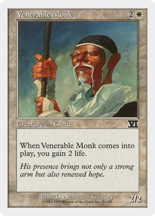 Venerable Monk in the group Magic the Gathering / Sets / Classic Sixth Edition at Proxyprinters.com (43595)