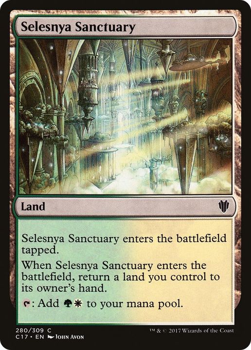 Selesnya Sanctuary in the group Magic the Gathering / Types / Colors / Colorless at Proxyprinters.com (43602)