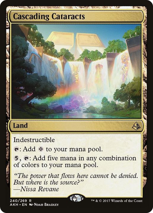 Cascading Cataracts in the group Magic the Gathering / Types / Colors / Colorless at Proxyprinters.com (43605)