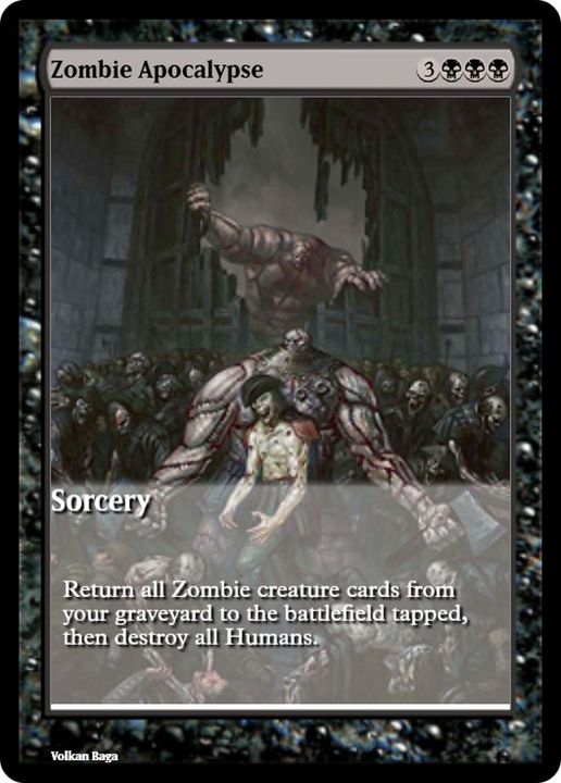 Zombie Apocalypse in the group Magic the Gathering / Types / Colors / Black at Proxyprinters.com (43623)