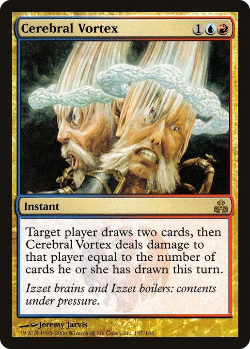 Cerebral Vortex in the group Magic the Gathering / Types / Colors / Multicolors / R, U at Proxyprinters.com (43629)