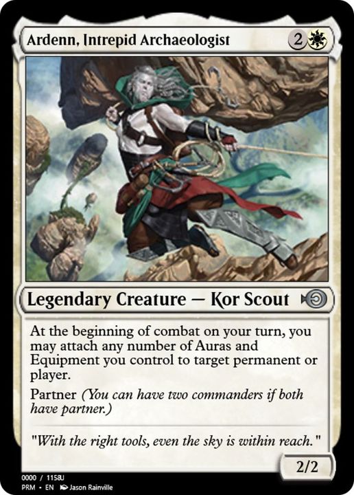 Ardenn, Intrepid Archaeologist in the group Magic the Gathering / Types / Colors / White at Proxyprinters.com (43652)