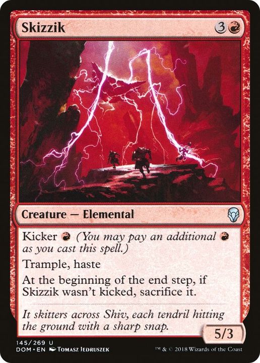 Skizzik in the group Magic the Gathering / Types / Colors / Red at Proxyprinters.com (43661)