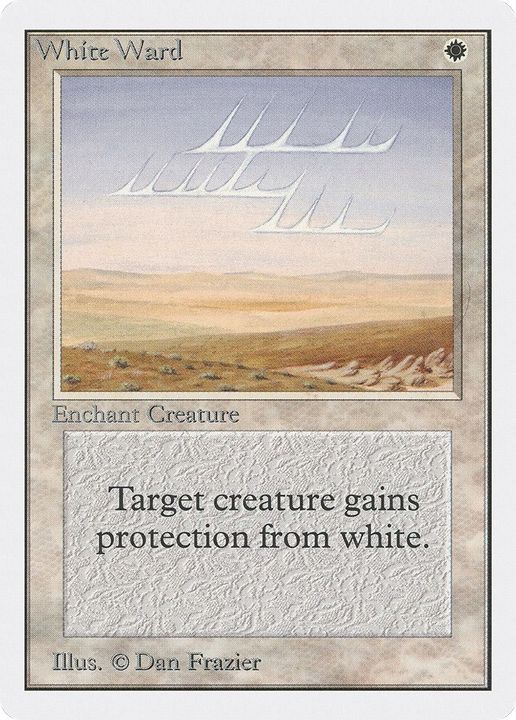 White Ward in the group Magic the Gathering / Types / Colors / White at Proxyprinters.com (43702)