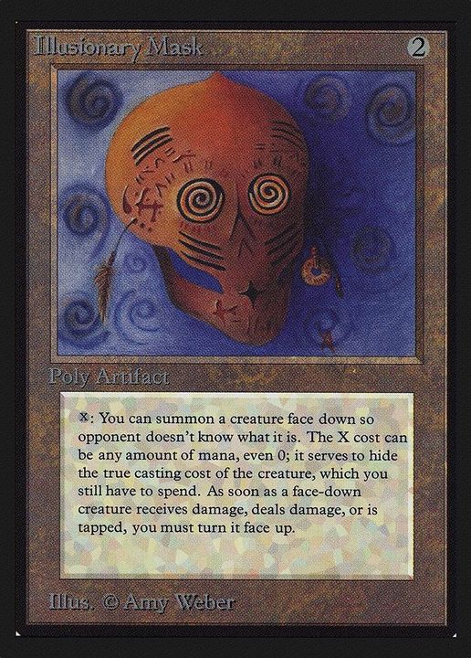 Illusionary Mask in the group Magic the Gathering / Sets / Intl. Collectors' Edition at Proxyprinters.com (43707)