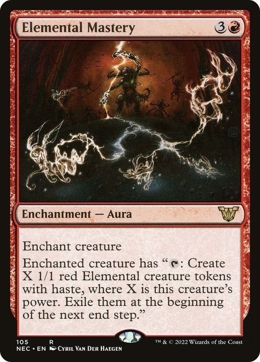 Elemental Mastery in the group Magic the Gathering / Types / Colors / Red at Proxyprinters.com (43735)