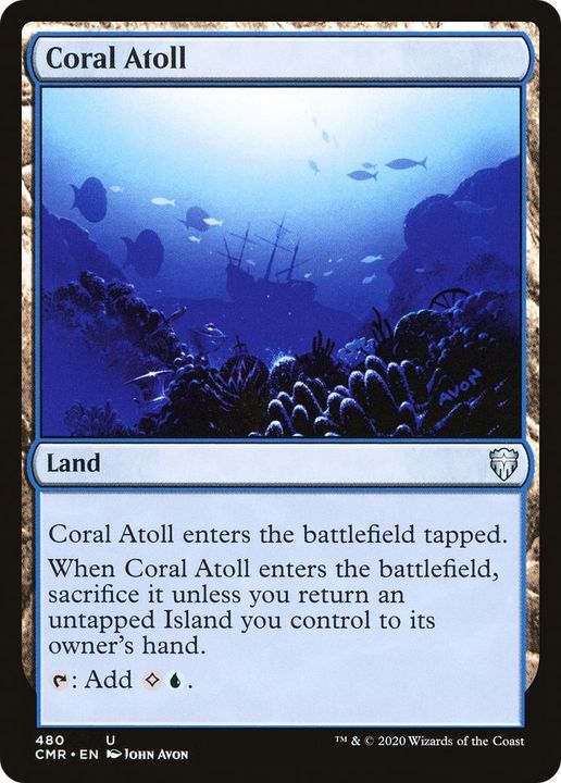 Coral Atoll in the group Magic the Gathering / Types / Colors / Colorless at Proxyprinters.com (43744)