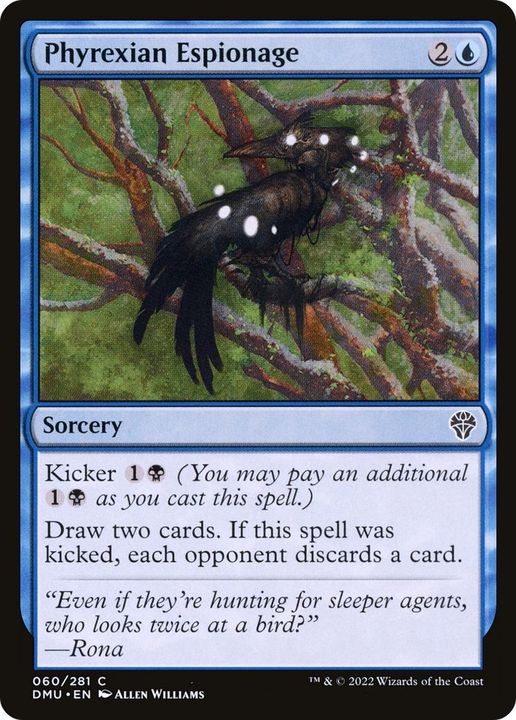 Phyrexian Espionage in the group Magic the Gathering / Types / Colors / Blue at Proxyprinters.com (4378)