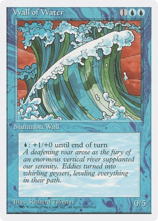 Wall of Water in the group Magic the Gathering / Types / Colors / Blue at Proxyprinters.com (43780)