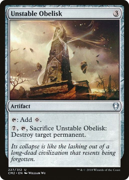 Unstable Obelisk in the group Magic the Gathering / Sets / Commander Anthology Volume II at Proxyprinters.com (43793)